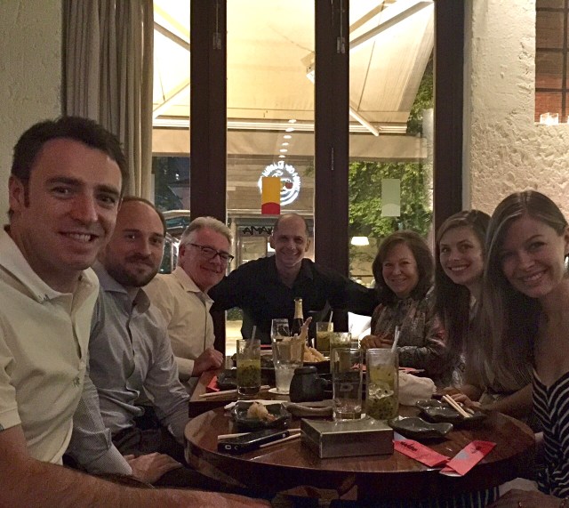 With our favorite server.