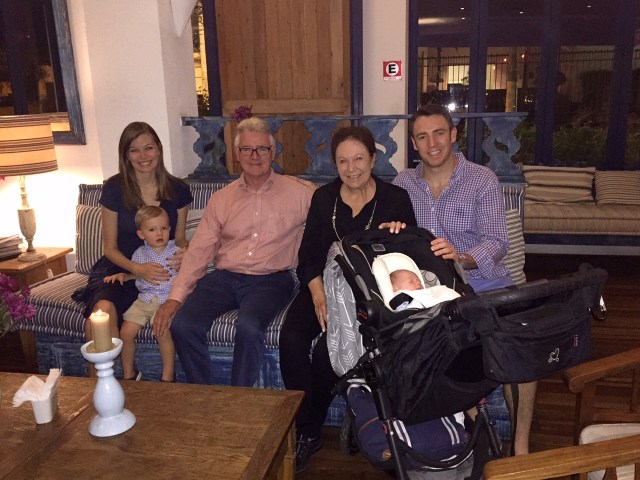 "Welcome Back!" dinner at old fav, Sallvattore.