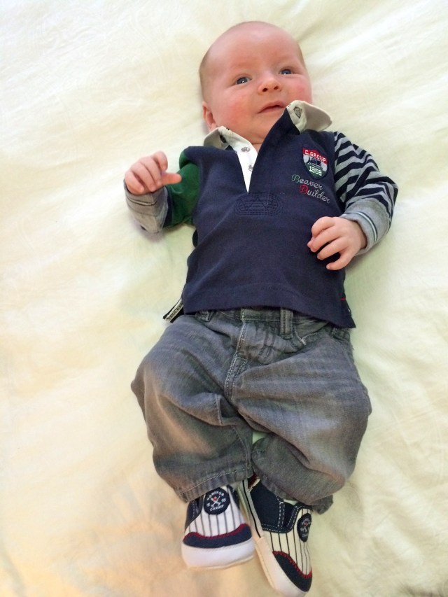 Getting ready to visit Dad's office!